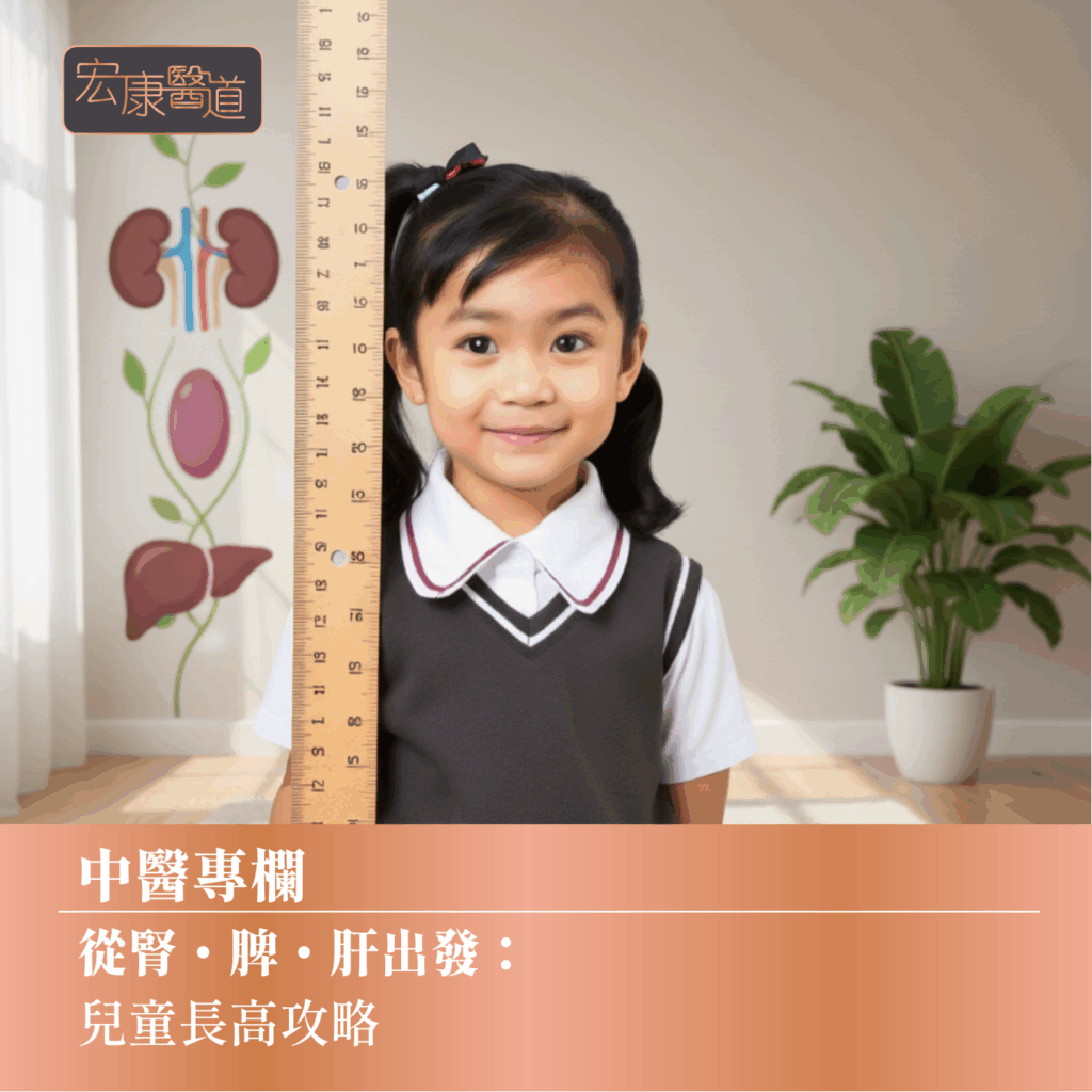 從腎・脾・肝出發：兒童長高攻略