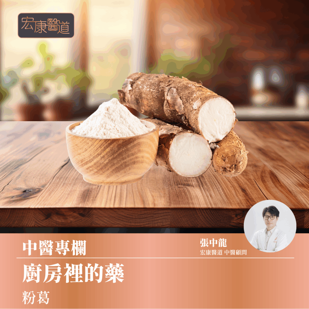 廚房裡的藥 #7｜解肌生津的粉葛