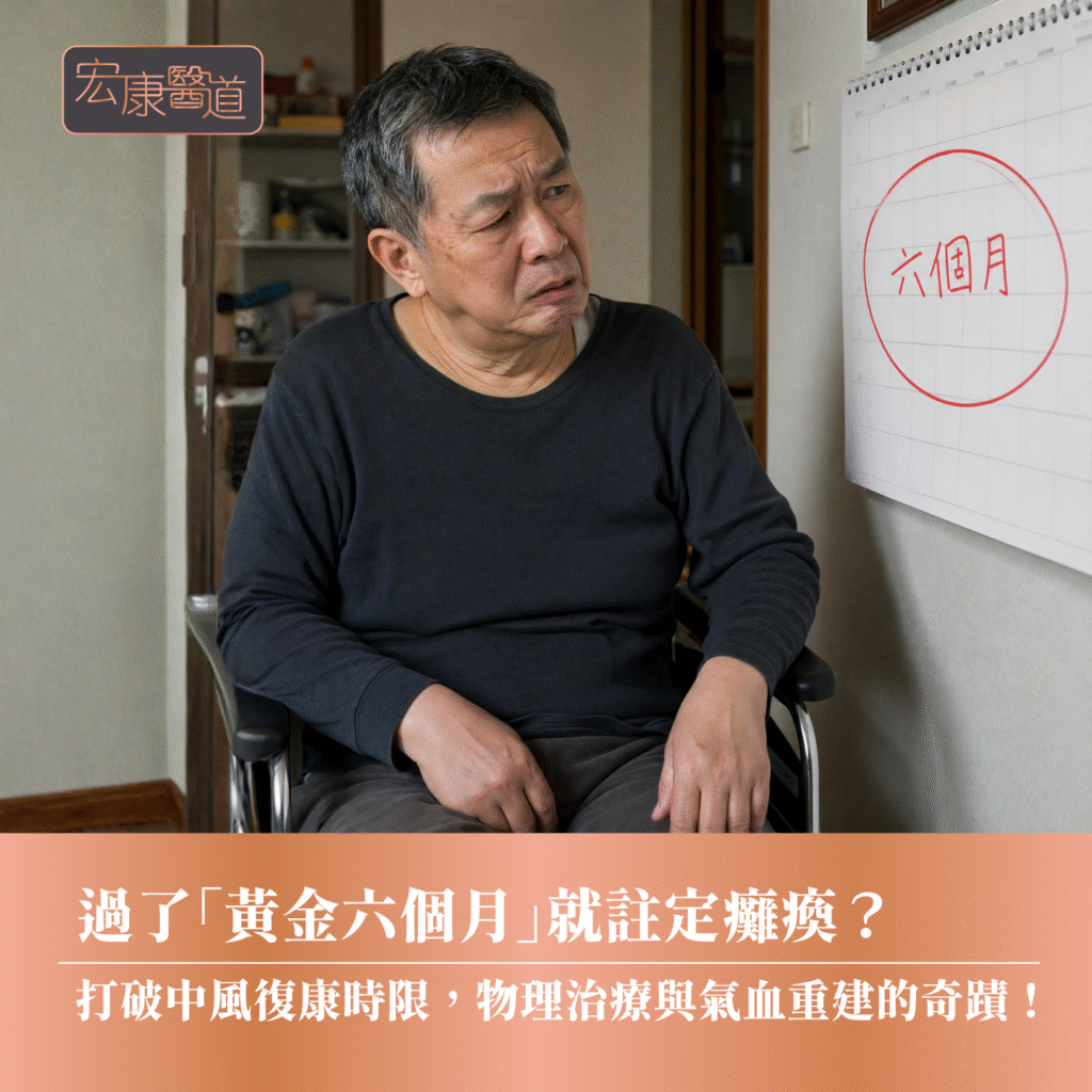過了「黃金六個月」就註定癱瘓？ 打破中風復康時限，物理治療與氣血重建的奇蹟！