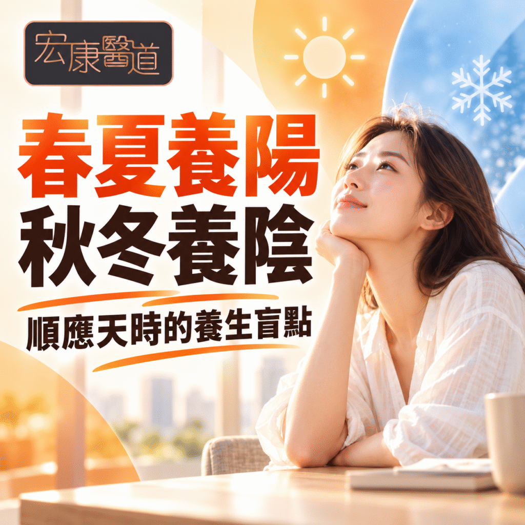 【春夏養陽、秋冬養陰】順應天時的養生盲點