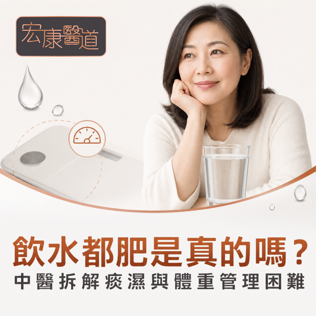 【減肥總是「飲水都肥」？】頑固脂肪的根源其實是「痰濕」阻滯？